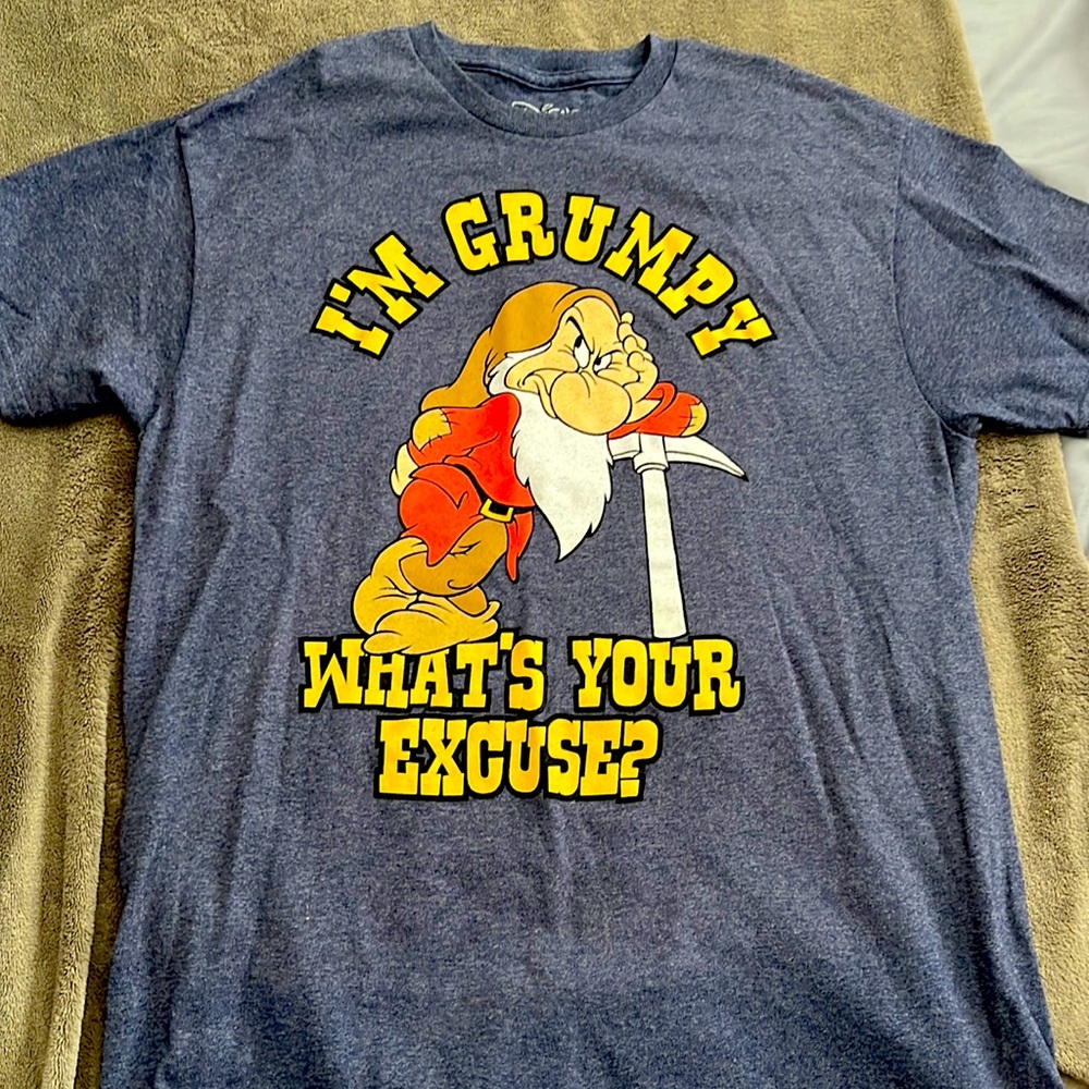 Disney shirt. Grumpy